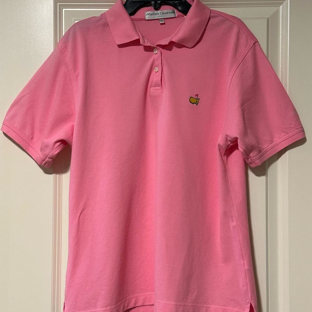 *GENTLY USED* Augusta National Masters Collection Woman Pink Polo Top Size L